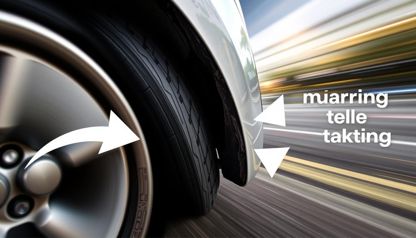 What is the impact of a bent wheel on vehicle handling?